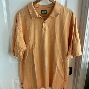 Tommy Bahama - Short Sleeve Men's Polo Shirt - Orange - Men’s Size X-Large